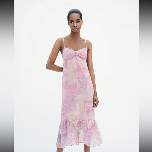 Zara Dresses Zara Paisley Print Dress Poshmark